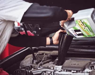 Mechanic working